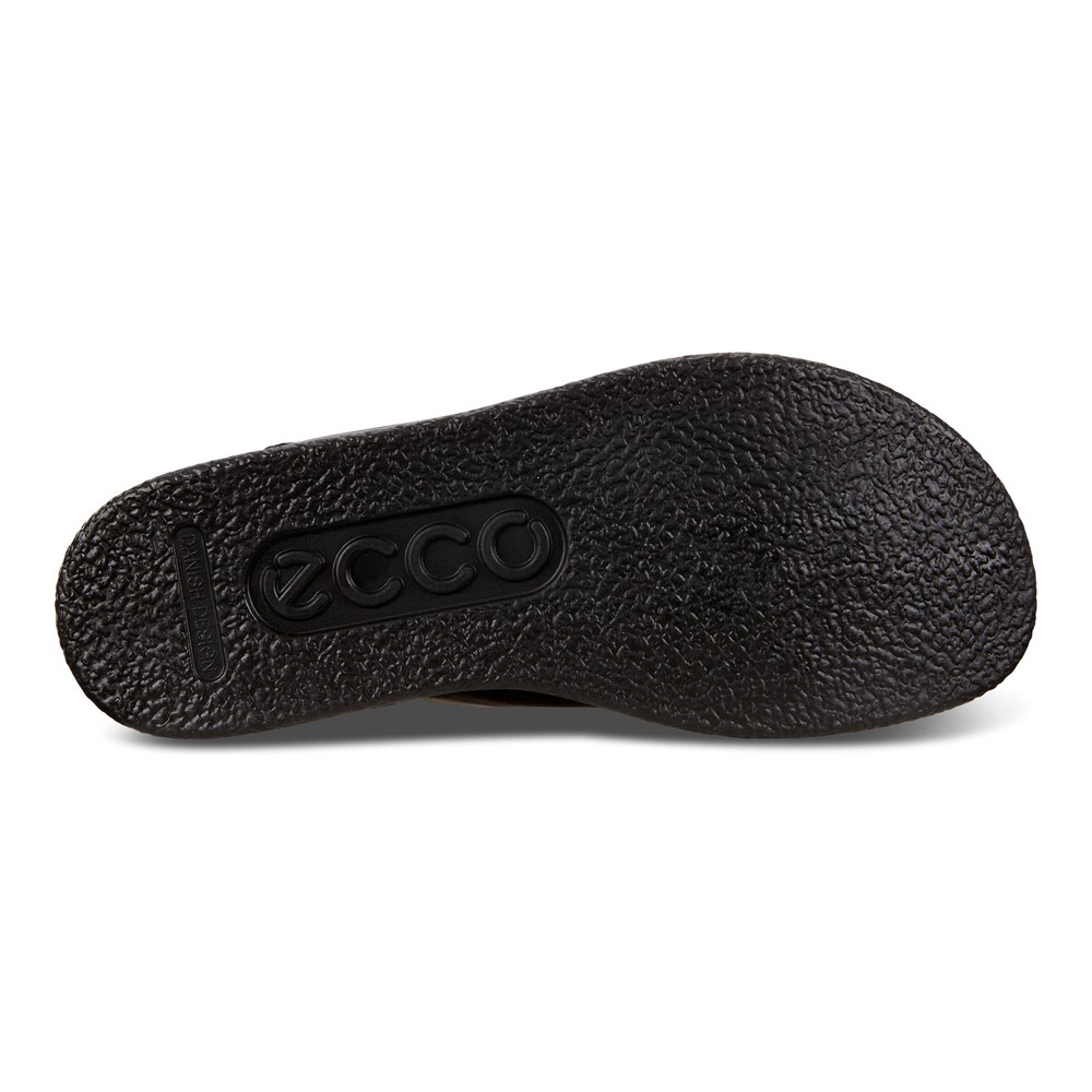 Sandalias Mujer - ECCO Corksphere Thong - Negros - RFG238679